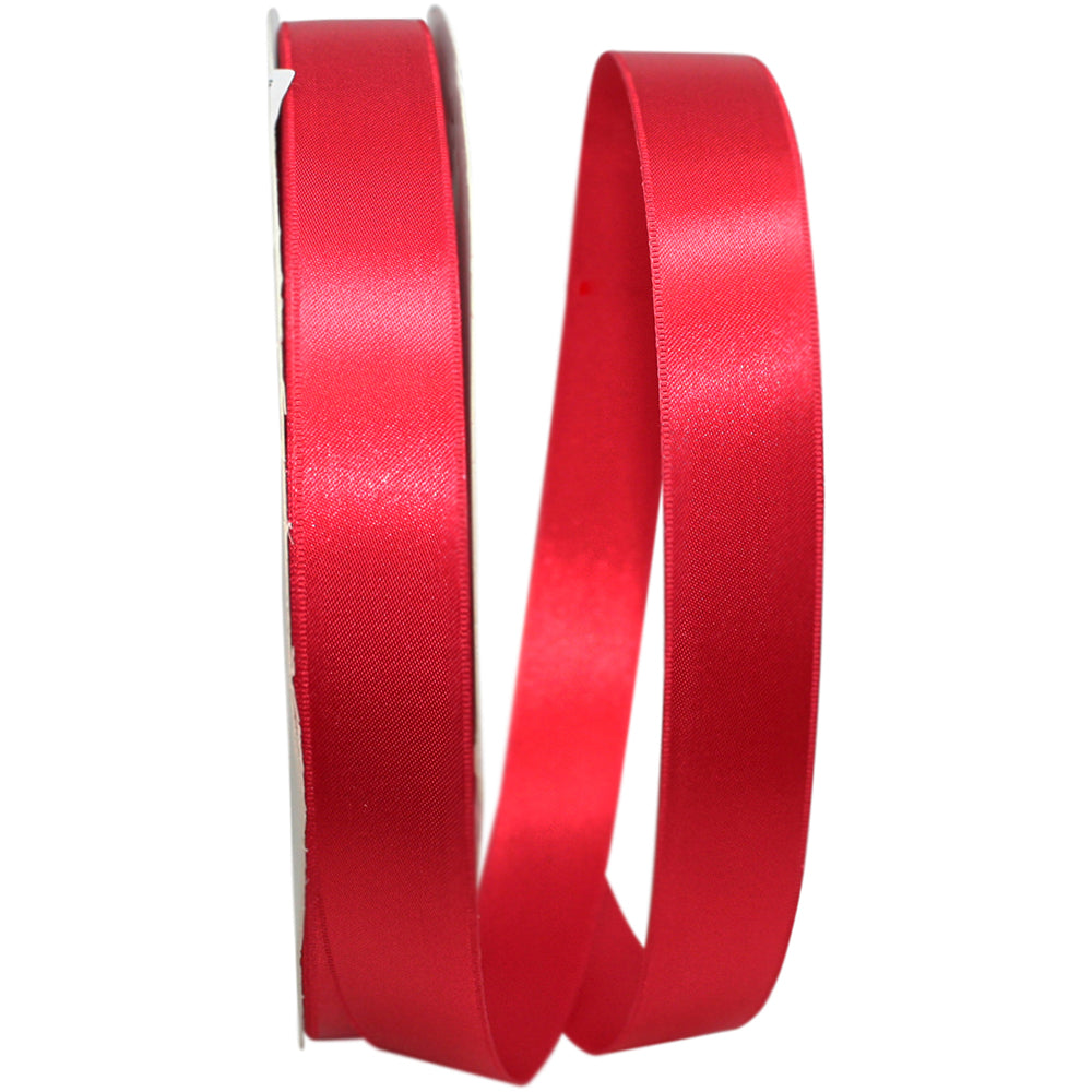 7 8 Inch Double Face Satin Allure Ribbon Dfs for Wreaths & Bows