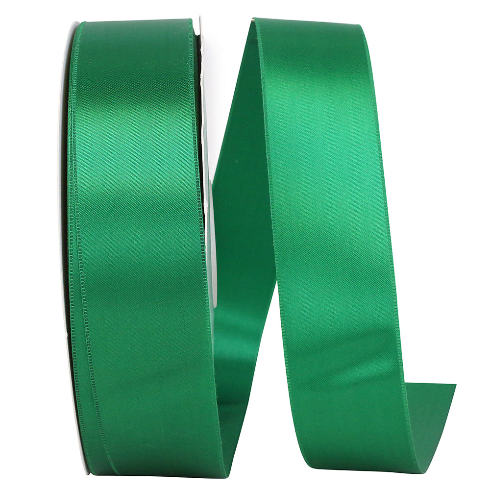 Emerald 1-1 2 Inch Double Face Satin Allure Ribbon Dfs for Wreaths & Bows