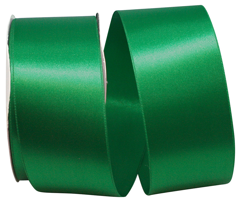 Emerald 2-1 4 Inch Double Face Satin Allure Ribbon Dfs for Wreaths & Bows