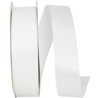 White 1-3 8 Inch Dyna Satin Ribbon for Wreaths & Bows