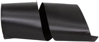 Black 4 Inch Dyna Satin Ribbon for Wreaths & Bows