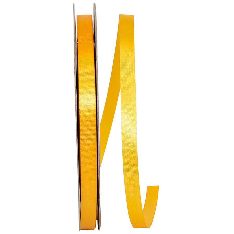 Gold 3 8 Inch Dyna Satin Ribbon for Wreaths & Bows