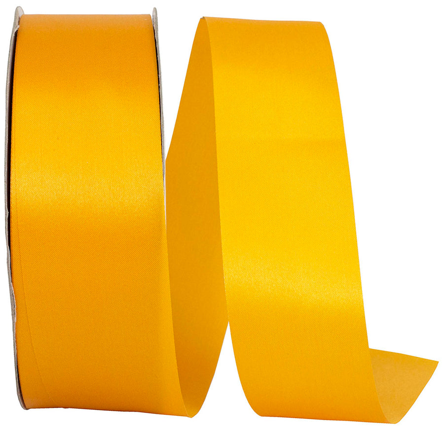 Gold 1-7 8 Inch Dyna Satin Ribbon for Wreaths & Bows