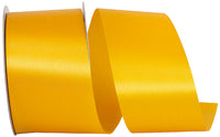 Gold 2-1 2 Inch Dyna Satin Ribbon for Wreaths & Bows