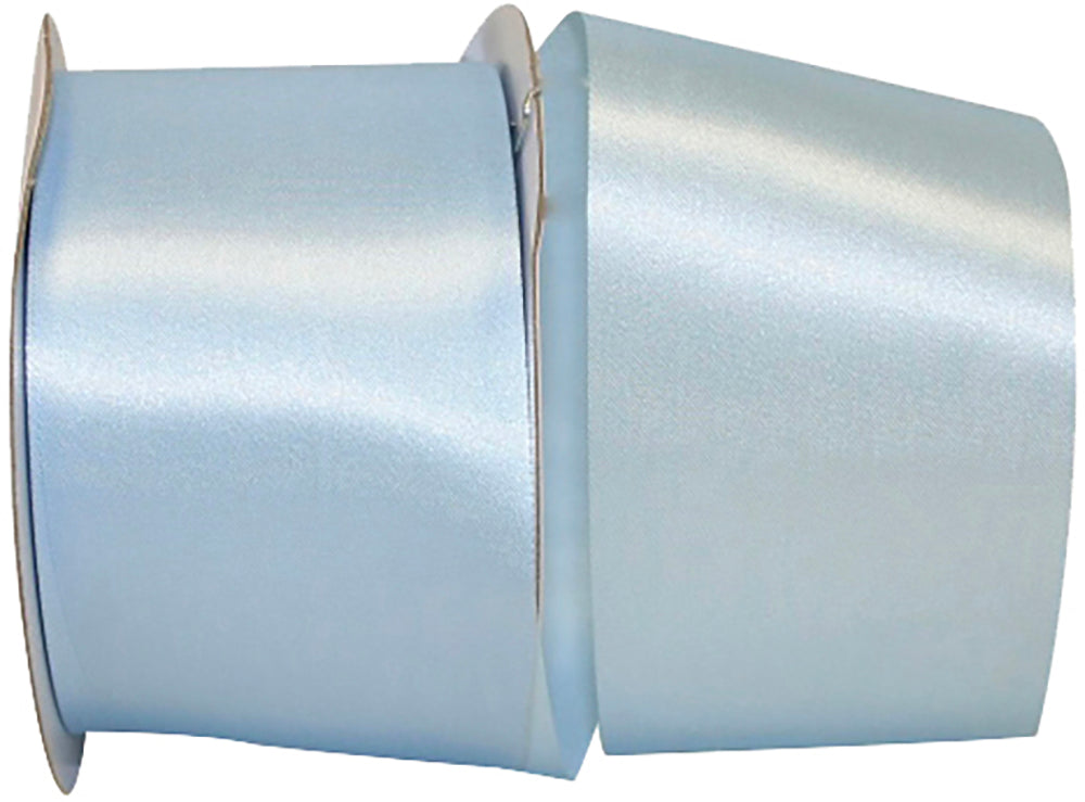 Blue 2-1 2 Inch Dyna Satin Ribbon for Wreaths & Bows