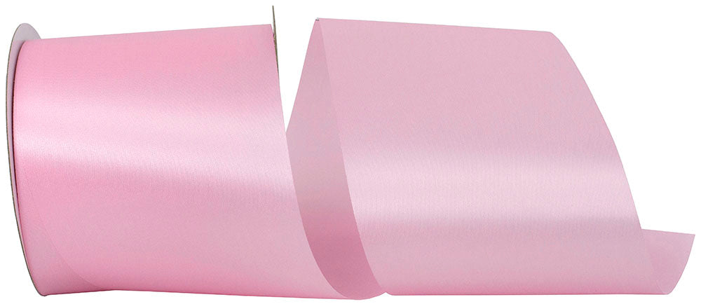 Pink 4 Inch Dyna Satin Ribbon for Wreaths & Bows
