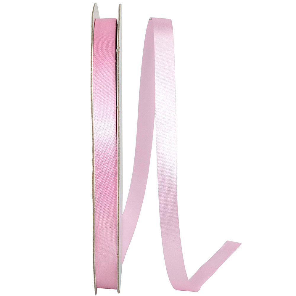 Pink 3 8 Inch Dyna Satin Ribbon for Wreaths & Bows