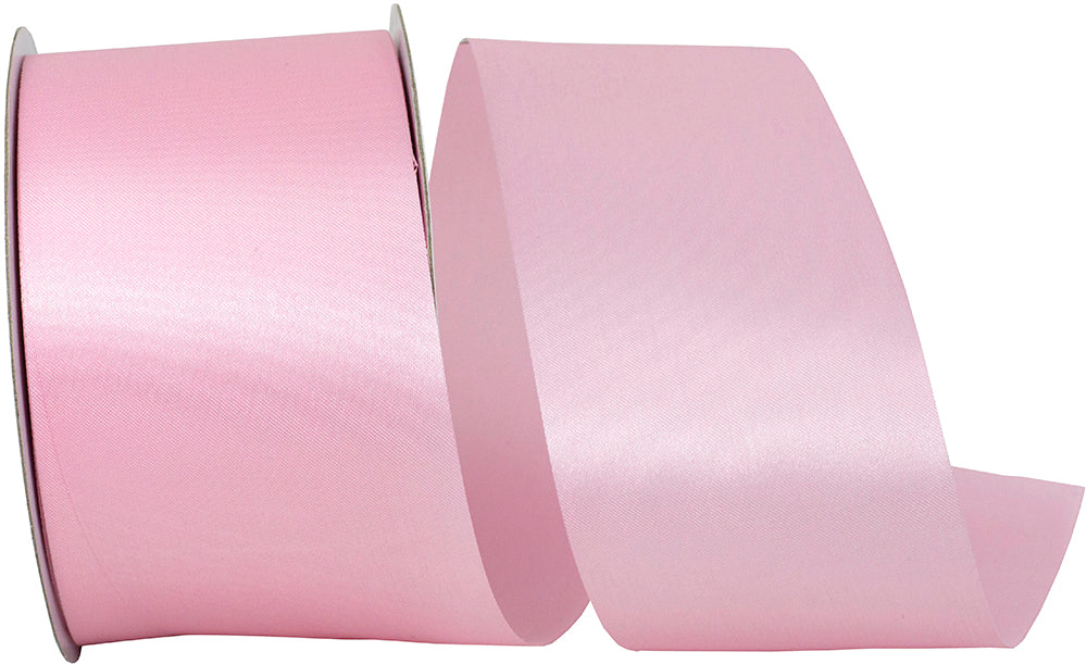 Pink 2-1 2 Inch Dyna Satin Ribbon for Wreaths & Bows