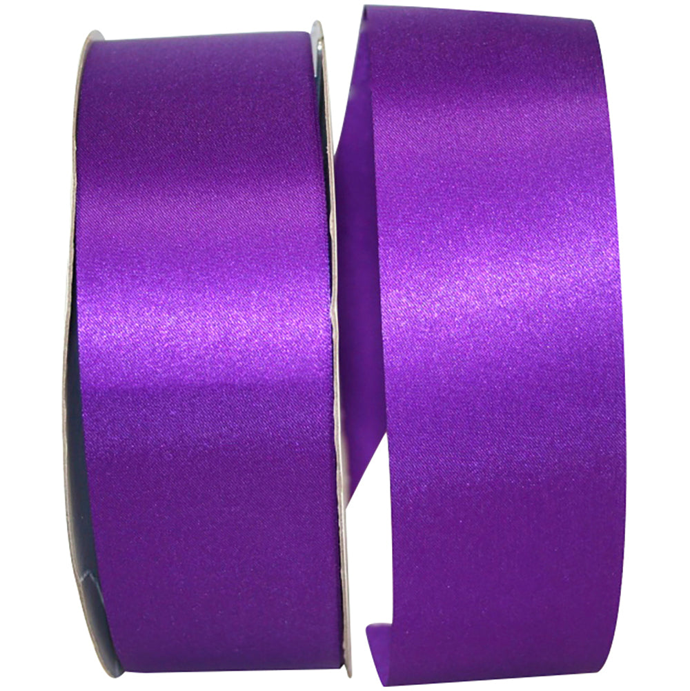 Purple 1-7 8 Inch Dyna Satin Ribbon for Wreaths & Bows