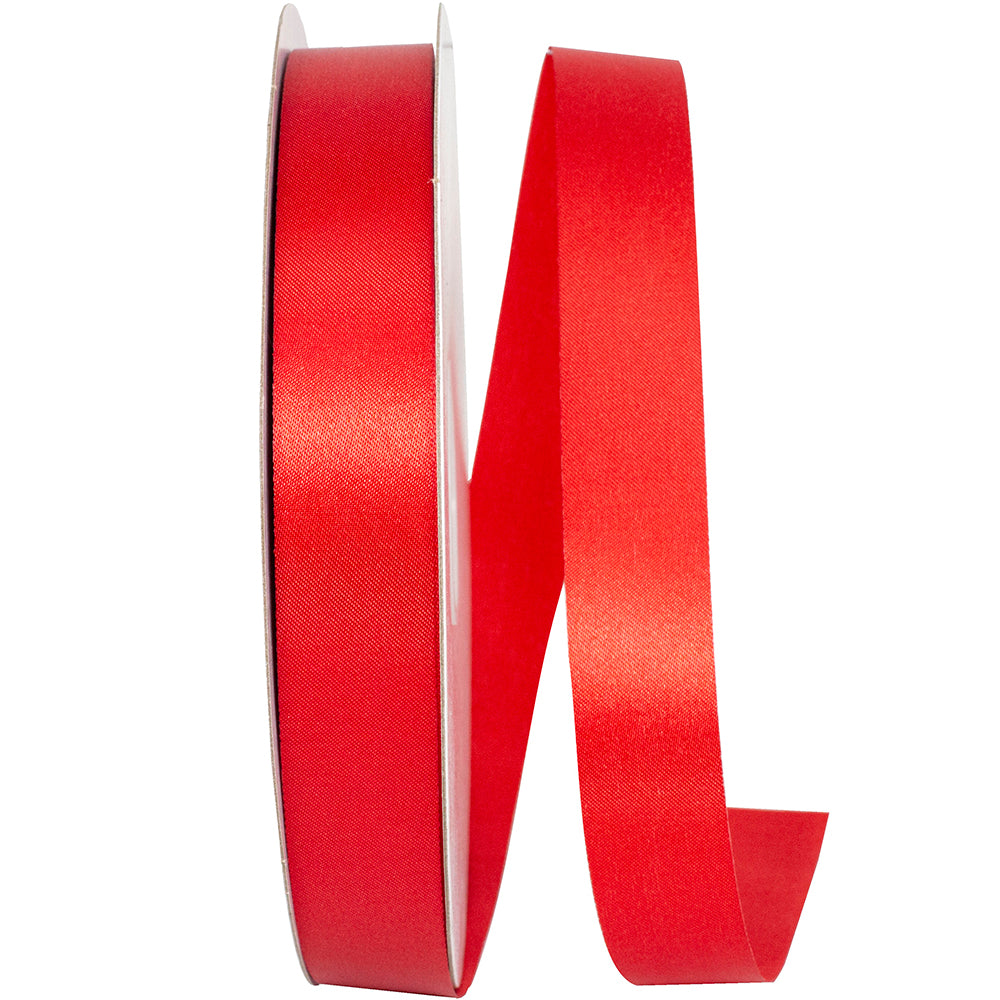 Red 7 8 Inch Dyna Satin Ribbon for Wreaths & Bows