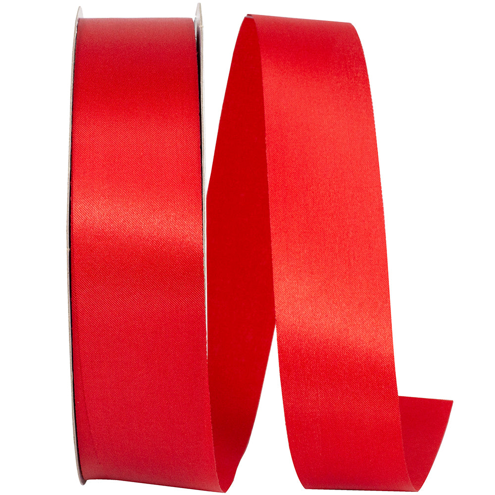 Red 1-3 8 Inch Dyna Satin Ribbon for Wreaths & Bows