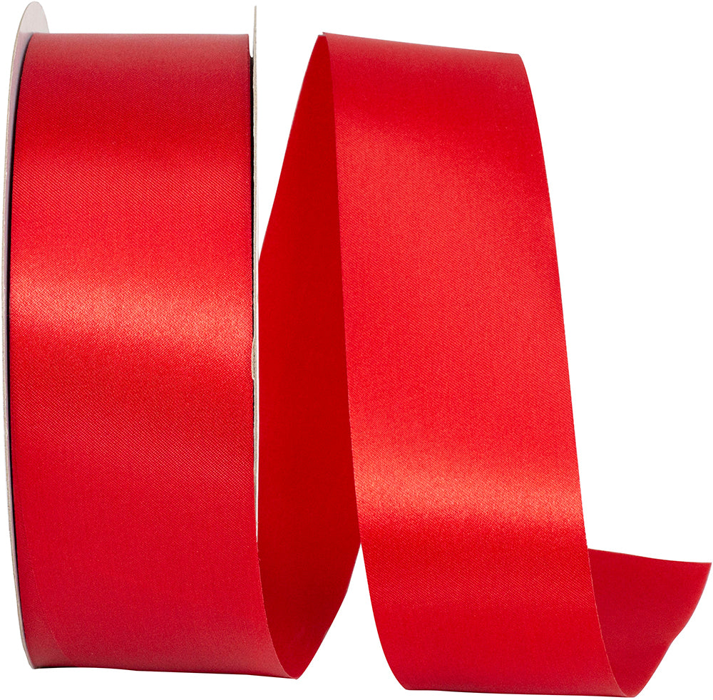 Red 1-7 8 Inch Dyna Satin Ribbon for Wreaths & Bows