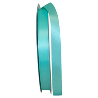 Aqua 5/8 Inch Dyna Satin Ribbon for Wreaths and Bows