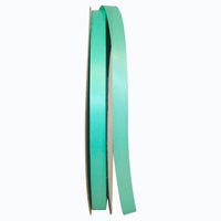 Aqua Dyna Satin Ribbon 3/8 Inch for Wreaths and Bows