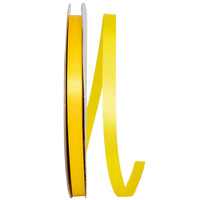 Yellow 3 8 Inch Dyna Satin Ribbon for Wreaths & Bows
