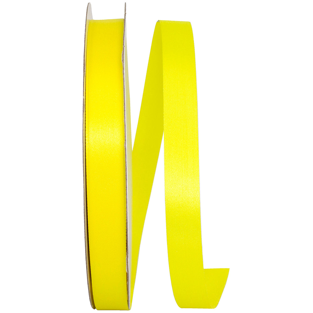 Sunshine 5 8 Inch Dyna Satin Ribbon for Wreaths & Bows