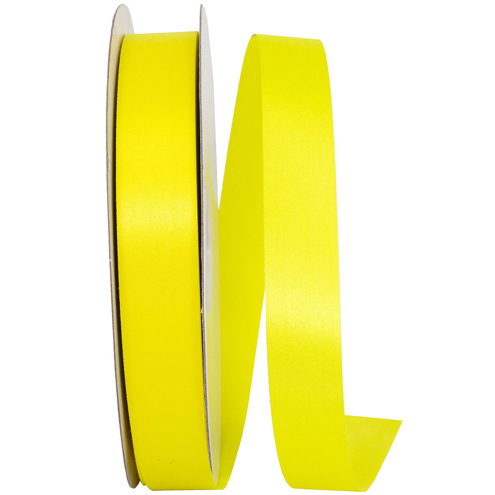 Sunshine 7 8 Inch Dyna Satin Ribbon for Wreaths & Bows