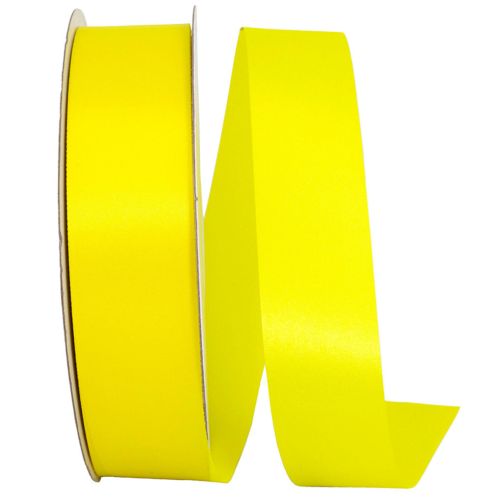 Sunshine 1-3 8 Inch Dyna Satin Ribbon for Wreaths & Bows