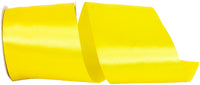 Sunshine 4 Inch Dyna Satin Ribbon for Wreaths & Bows