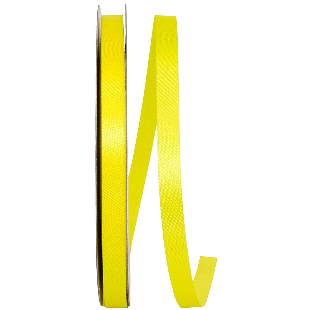 Sunshine 3 8 Inch Dyna Satin Ribbon for Wreaths & Bows