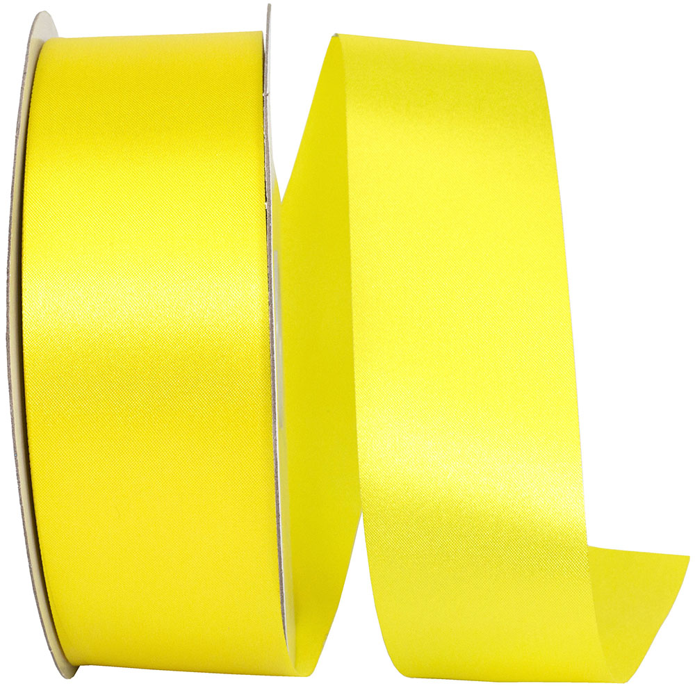 Sunshine 1-7 8 Inch Dyna Satin Ribbon for Wreaths & Bows