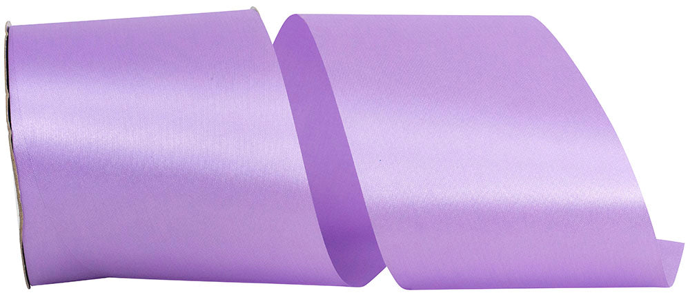 Lavender 4 Inch Dyna Satin Ribbon for Wreaths & Bows