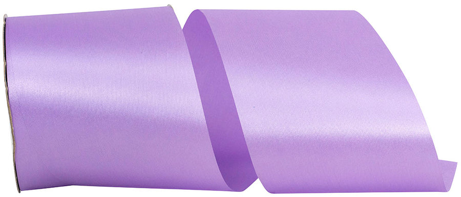 Lavender 4 Inch Dyna Satin Ribbon for Wreaths & Bows