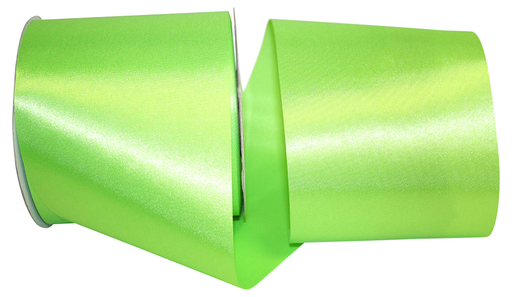 Citrus 4 Inch Dyna Satin Ribbon for Wreaths & Bows