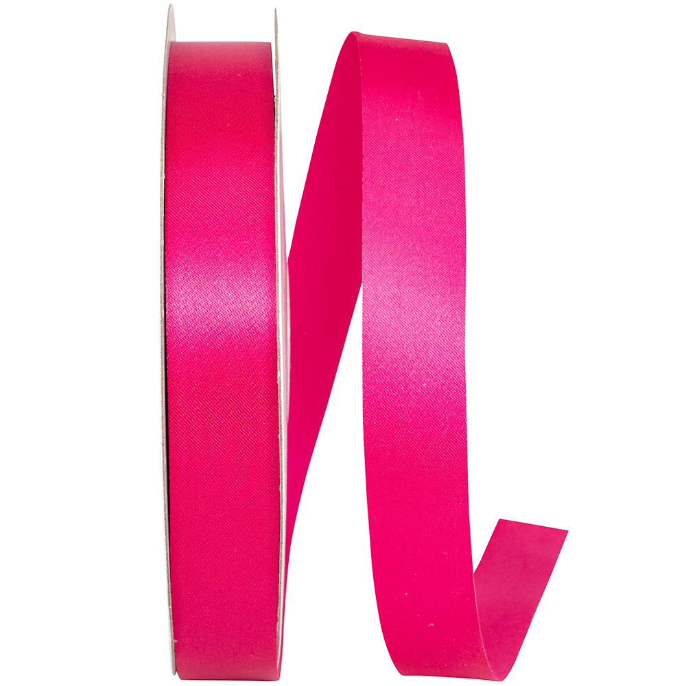 Cyclamen 7 8 Inch Dyna Satin Ribbon for Wreaths & Bows