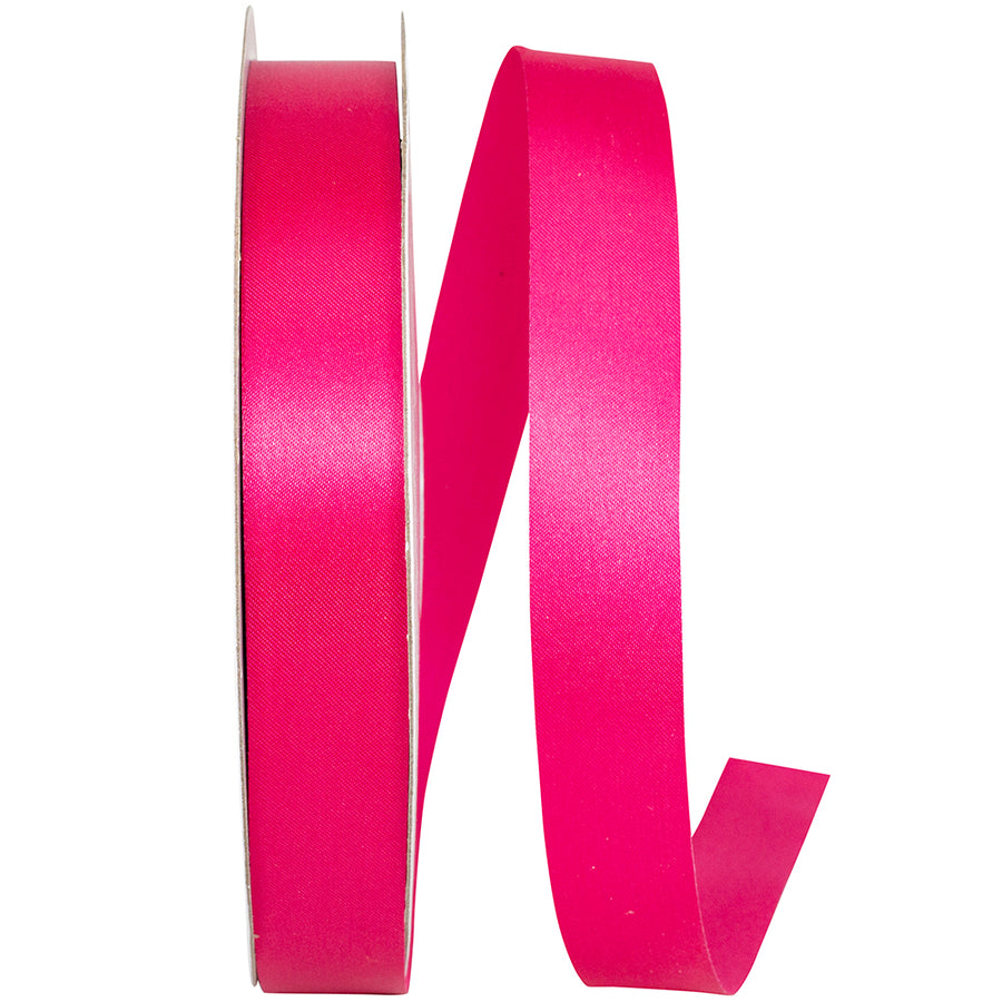 Cyclamen 7 8 Inch Dyna Satin Ribbon for Wreaths & Bows