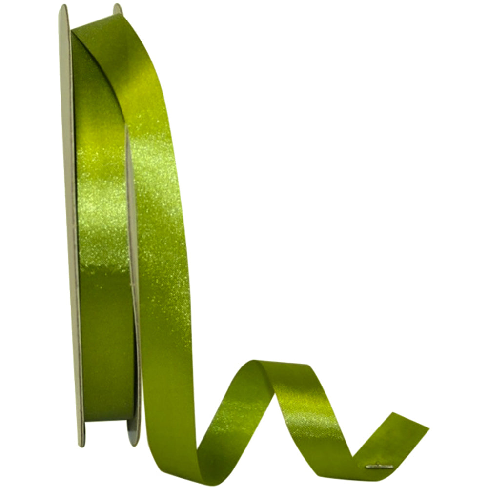Green 5 8 Inch Dyna Satin Ribbon for Wreaths & Bows