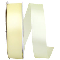 Eggshell 1-3 8 Inch Dyna Satin Ribbon for Wreaths & Bows