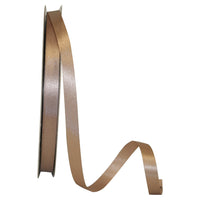 Champagne 3 8 Inch Dyna Satin Ribbon for Wreaths & Bows