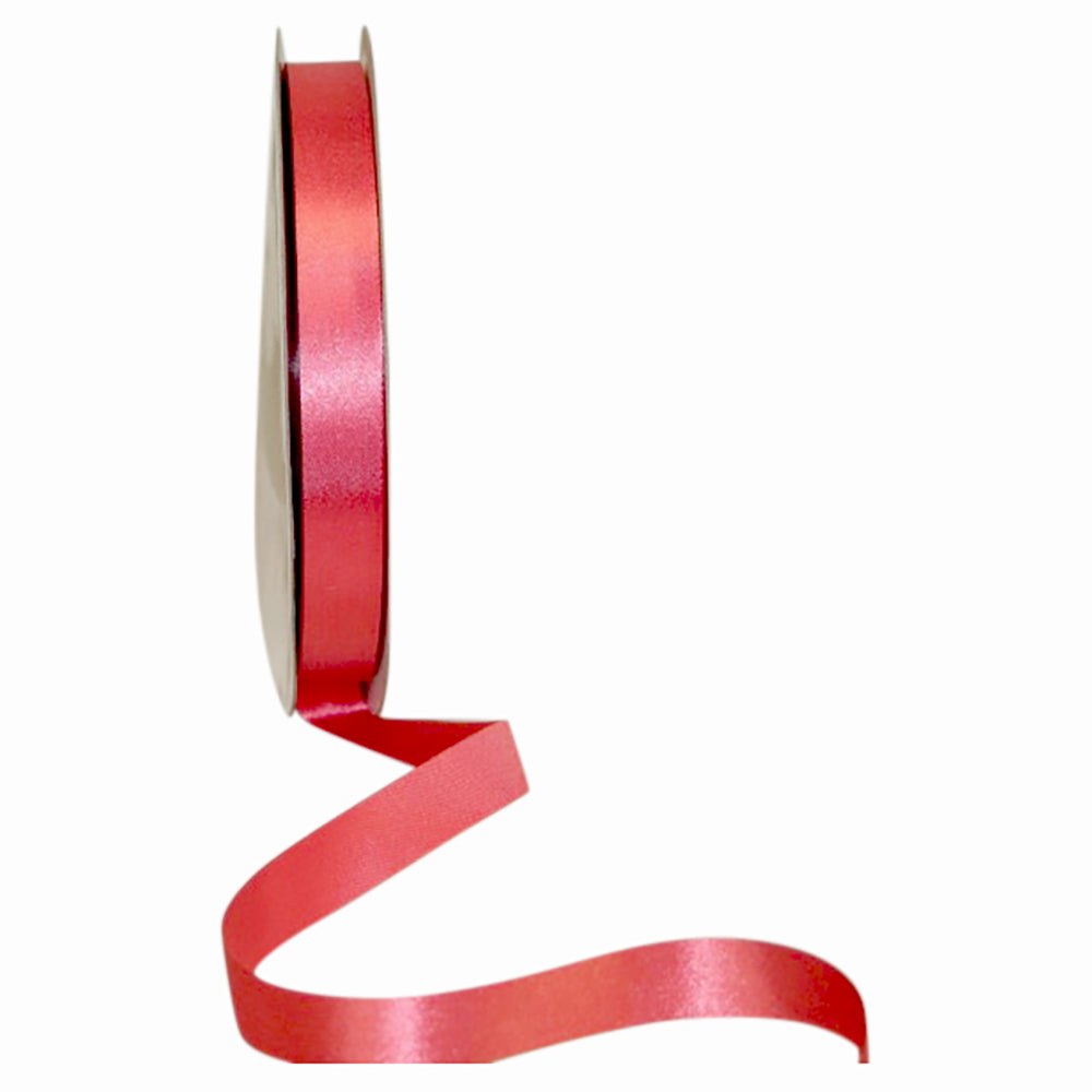 Coral 5 8 Inch Dyna Satin Ribbon for Wreaths & Bows