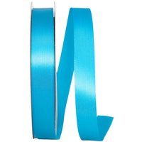 Turquoise Dyna Satin Ribbon 7/8 Inch for Wreaths and Bows