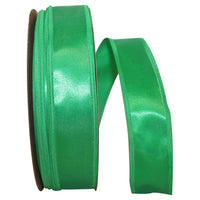 Kelly 1-1 2 Inch Dyna Satin Ez Wired Edge Ribbon for Wreaths & Bows