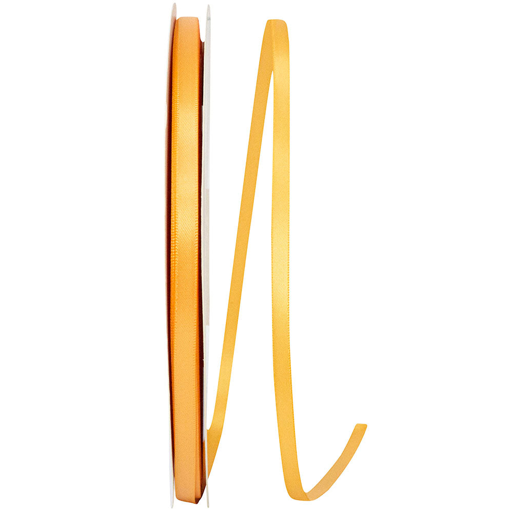 Gold 1 4 Inch Single Face Satin Ribbon Sfs for Wreaths & Bows
