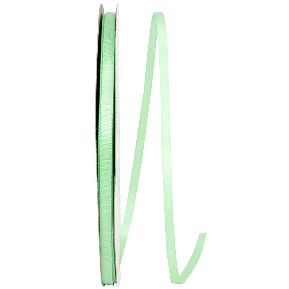 Mint 1 4 Inch Single Face Satin Ribbon Sfs for Wreaths & Bows