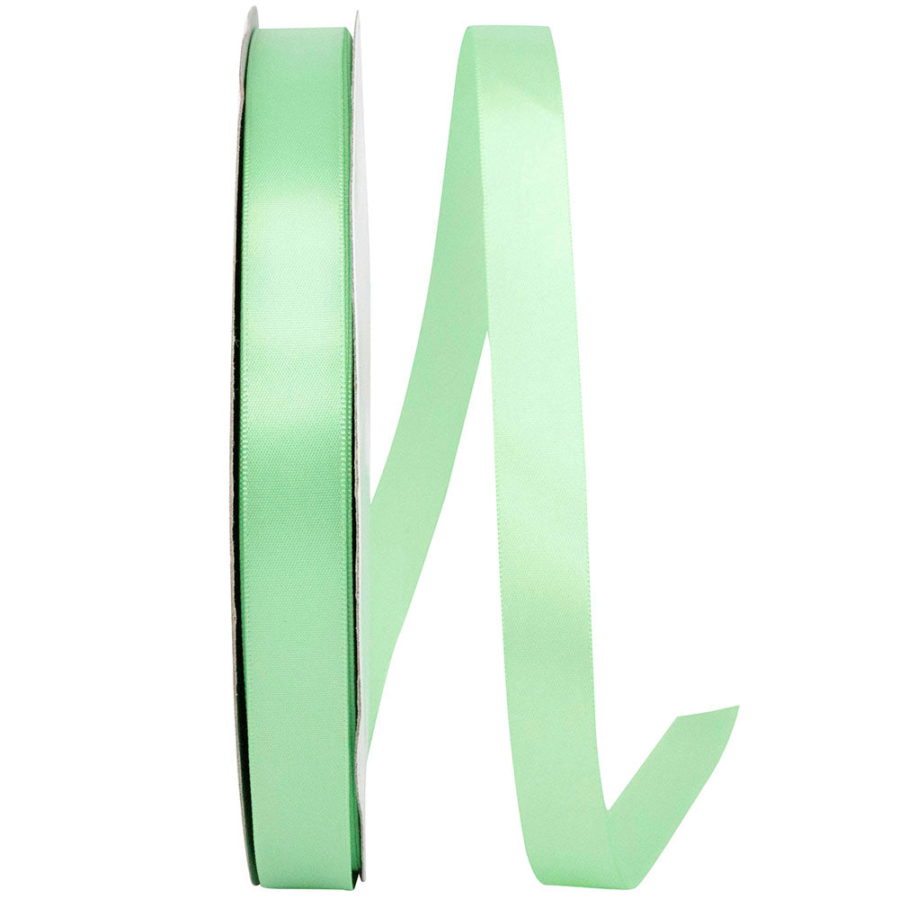 Mint 5 8 Inch Single Face Satin Ribbon Sfs for Wreaths & Bows