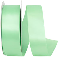 Mint 1-1 2 Inch Single Face Satin Ribbon Sfs for Wreaths & Bows