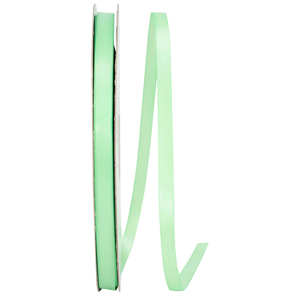 Mint 3 8 Inch Single Face Satin Ribbon Sfs for Wreaths & Bows