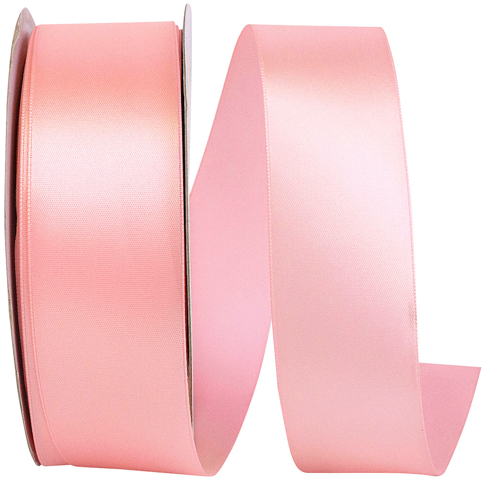 Pink 1-1 2 Inch Single Face Satin Ribbon Sfs for Wreaths & Bows