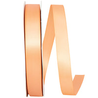 Peach 7 8 Inch Single Face Satin Ribbon Sfs for Wreaths & Bows