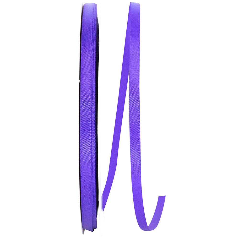 Purple 1 4 Inch Single Face Satin Ribbon Sfs for Wreaths & Bows
