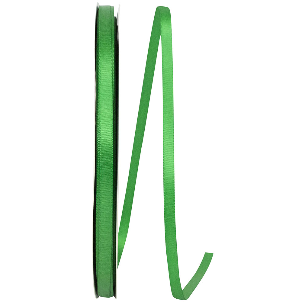 Emerald 1 4 Inch Single Face Satin Ribbon Sfs for Wreaths & Bows