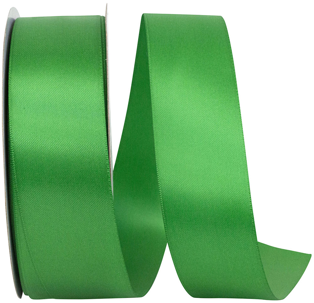 Emerald 1-1 2 Inch Single Face Satin Ribbon Sfs for Wreaths & Bows