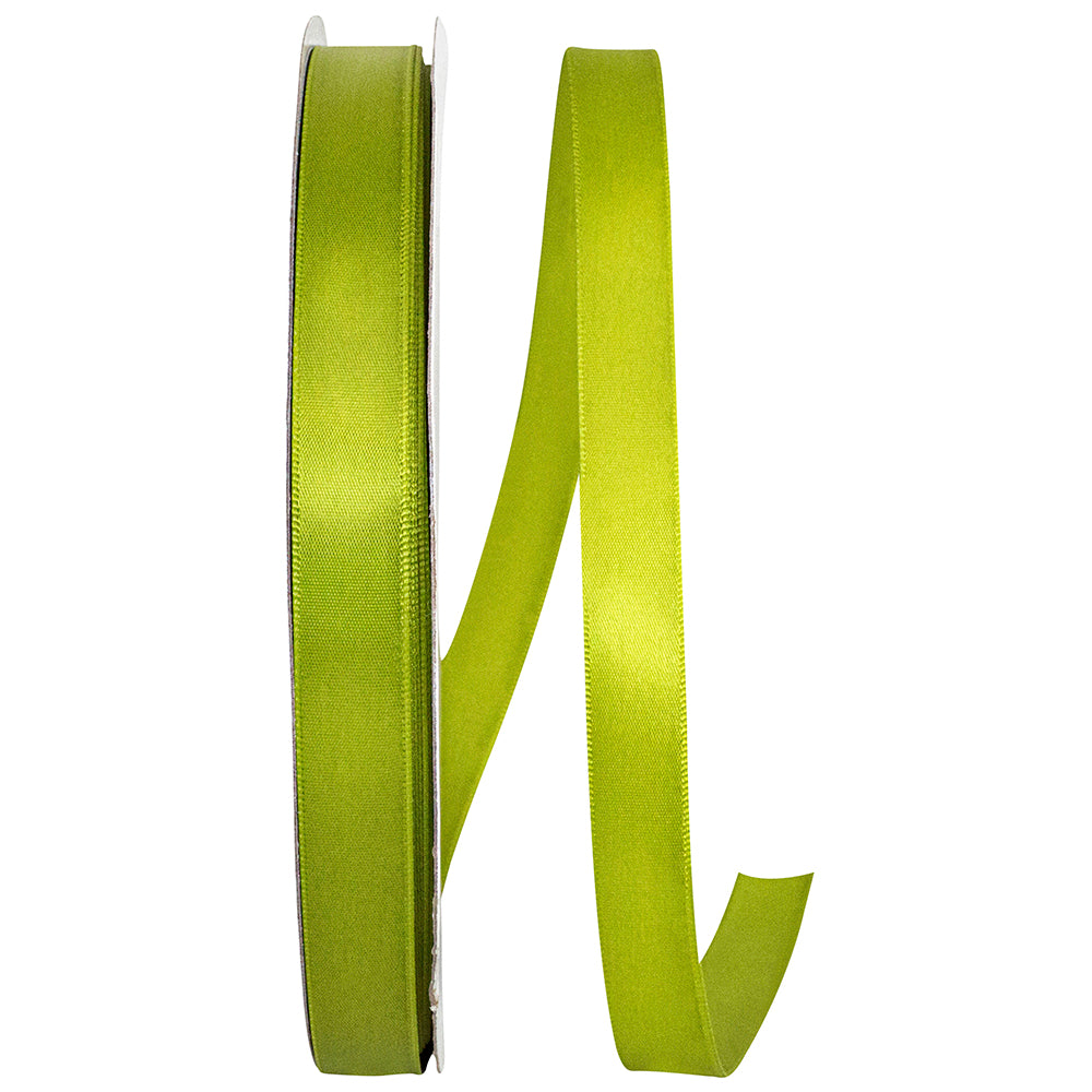 Green 5 8 Inch Single Face Satin Ribbon Sfs for Wreaths & Bows