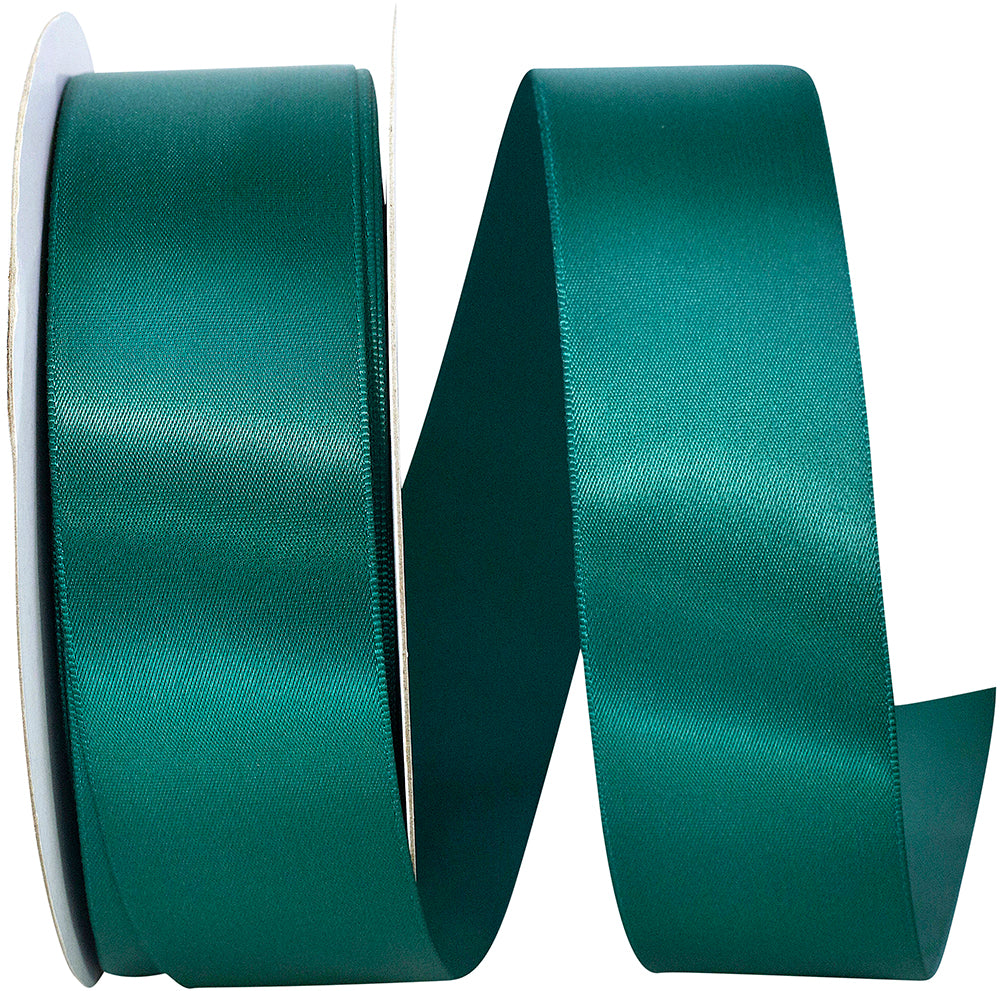 Hunter 1-1 2 Inch Single Face Satin Ribbon Sfs for Wreaths & Bows