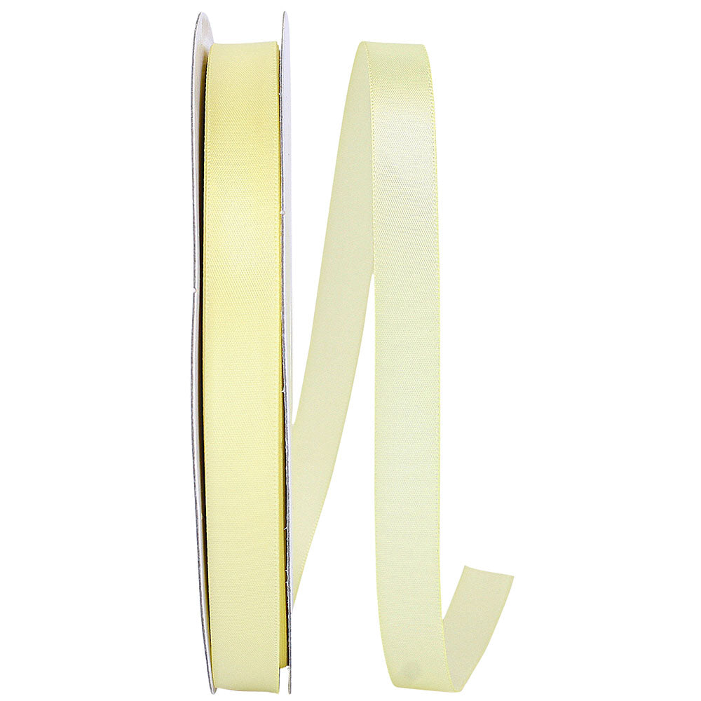 Maize 5 8 Inch Single Face Satin Ribbon Sfs for Wreaths & Bows