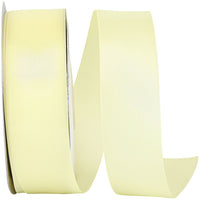 Maize 1-1 2 Inch Single Face Satin Ribbon Sfs for Wreaths & Bows